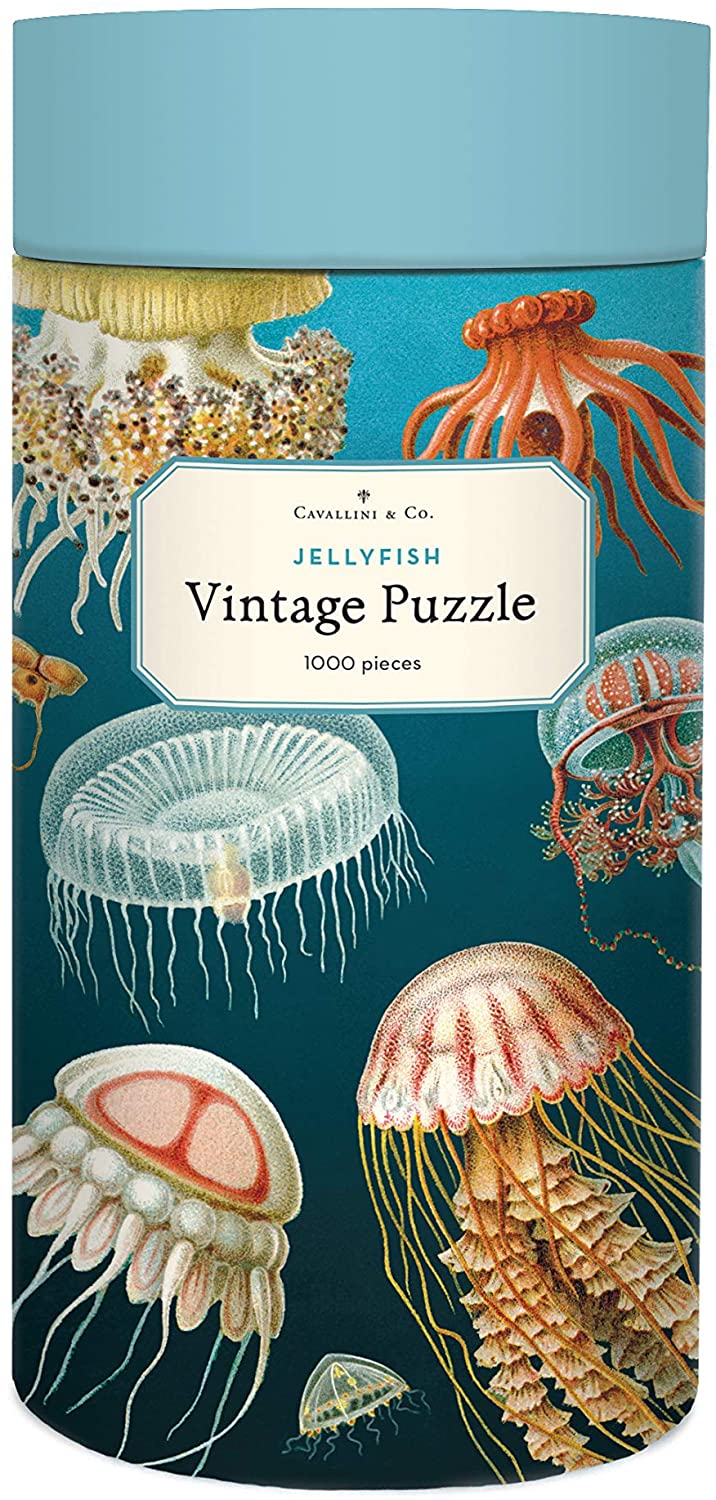 Cavallini Papers & Co. Jelly Fish 1,000 Piece Puzzle