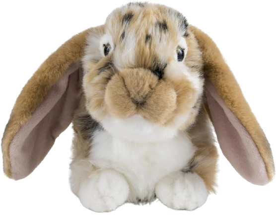 Brown Lop Eared Rabbit Fancy Bunny Stuffed Animal