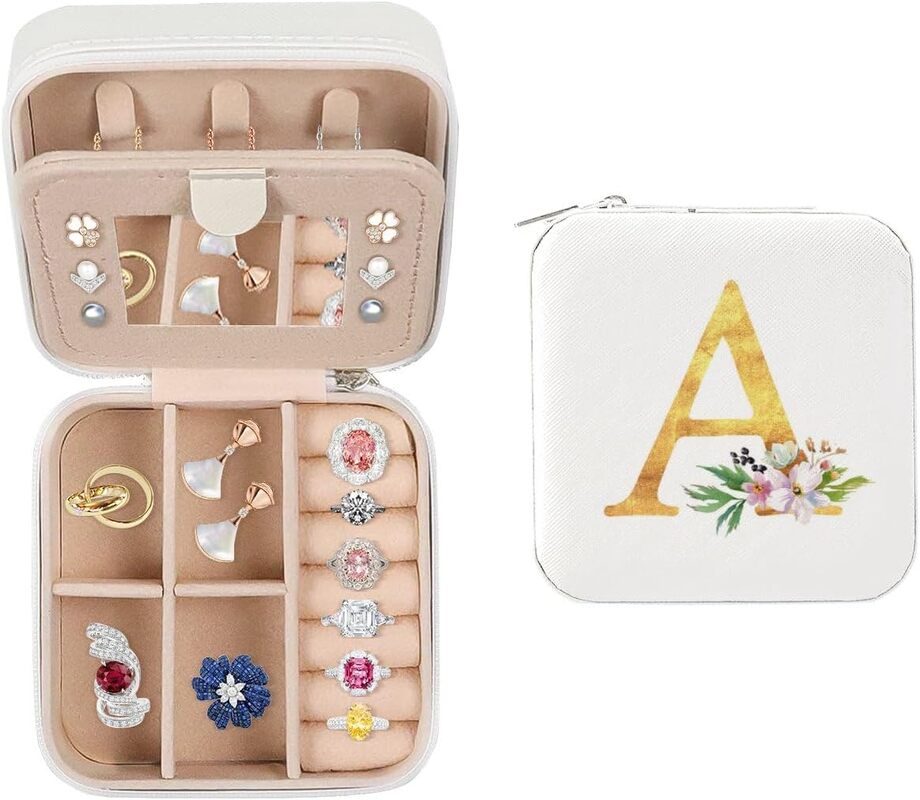 Monogram Travel Jewelry Case